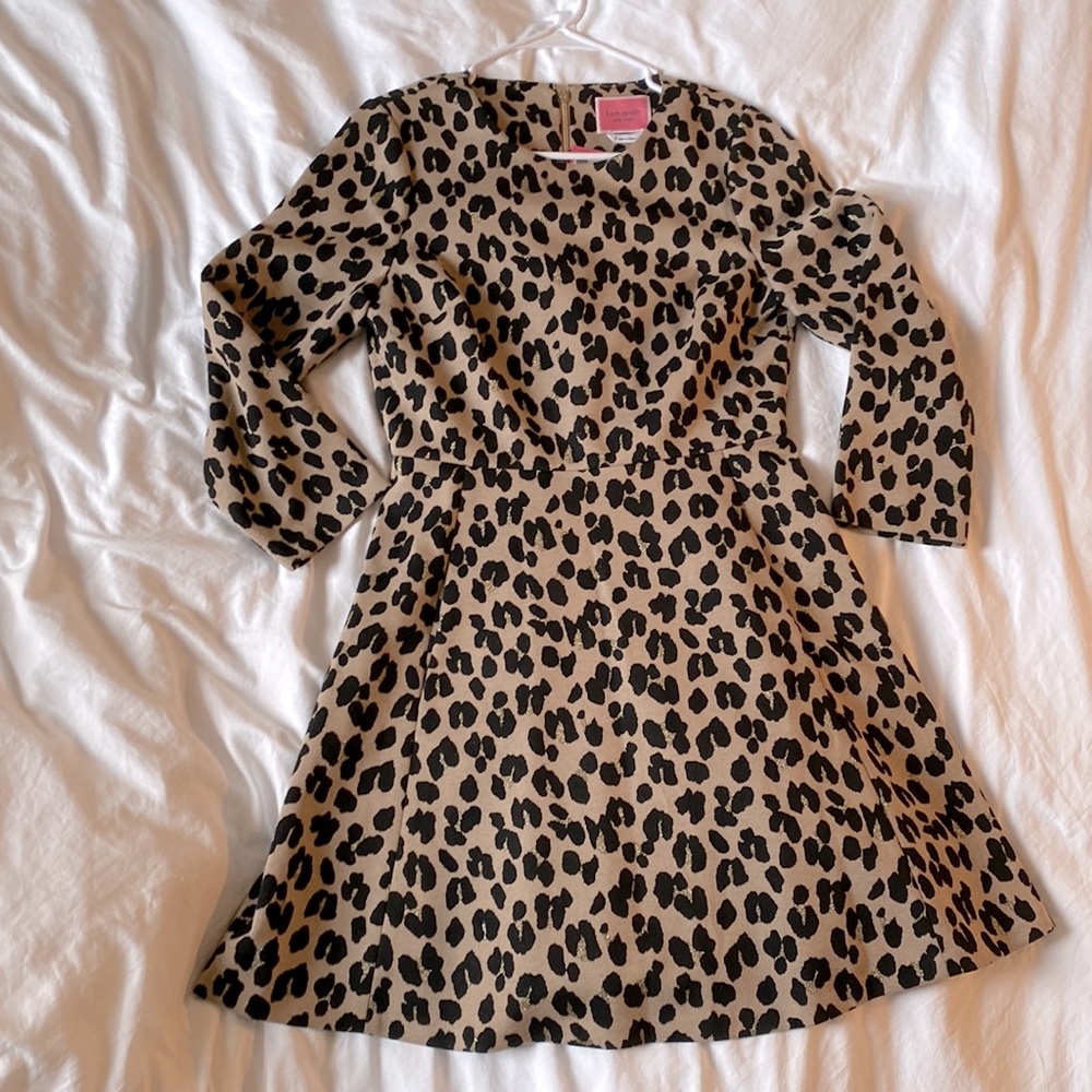 forest feline jacq-knit dress🐆